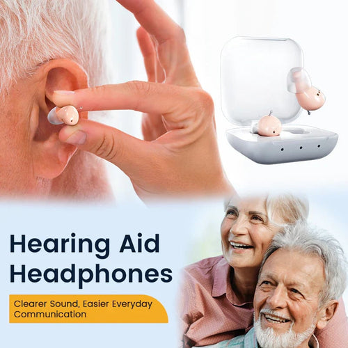 ⏰Christmas Limited Promotion 🔥Hearing Bluetooth Aids Sleep Earbuds Bluetooth headset