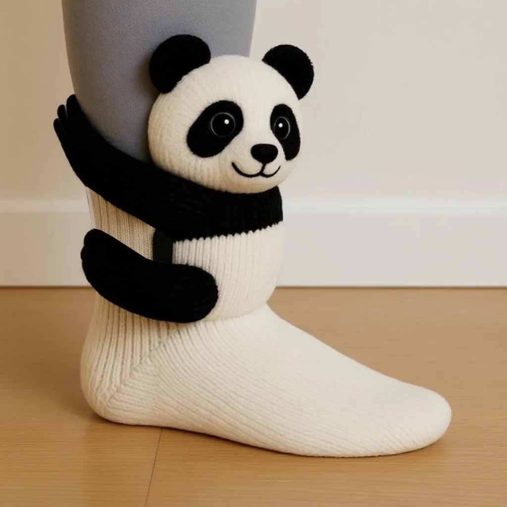 🎅🔥Christmas Winter Sale 49% OFF – Cozy 3D Knit Animal Socks, Cute & Comfy for You or a Lovely Gift 💝