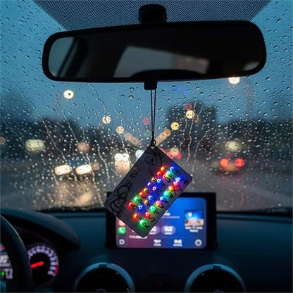 ✨This flickering light is my signal to you from the Upside Down🌀Upside Down Mystery Card Light Pendant