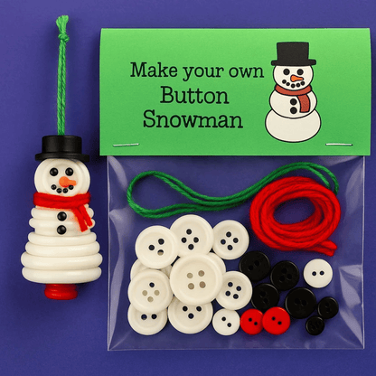 🔥LAST DAY 49% OFF - 🎅☃️ DIY Button Ornament Kits