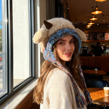 🎄Festive Christmas Antler Hat | Original Handcrafted Design