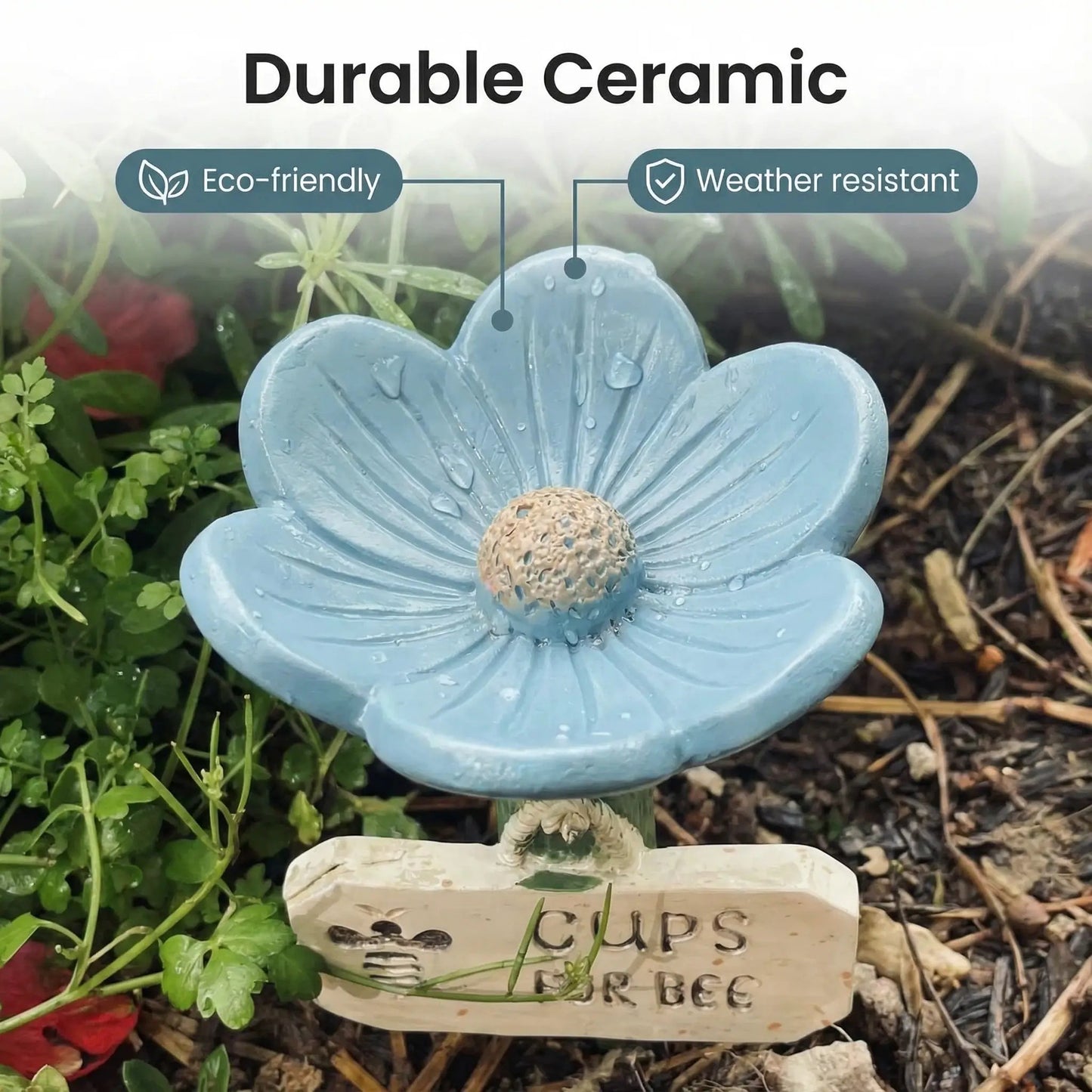 🐝LAST DAY 49% OFF - Flower-Shaped Bee Watering Station💧