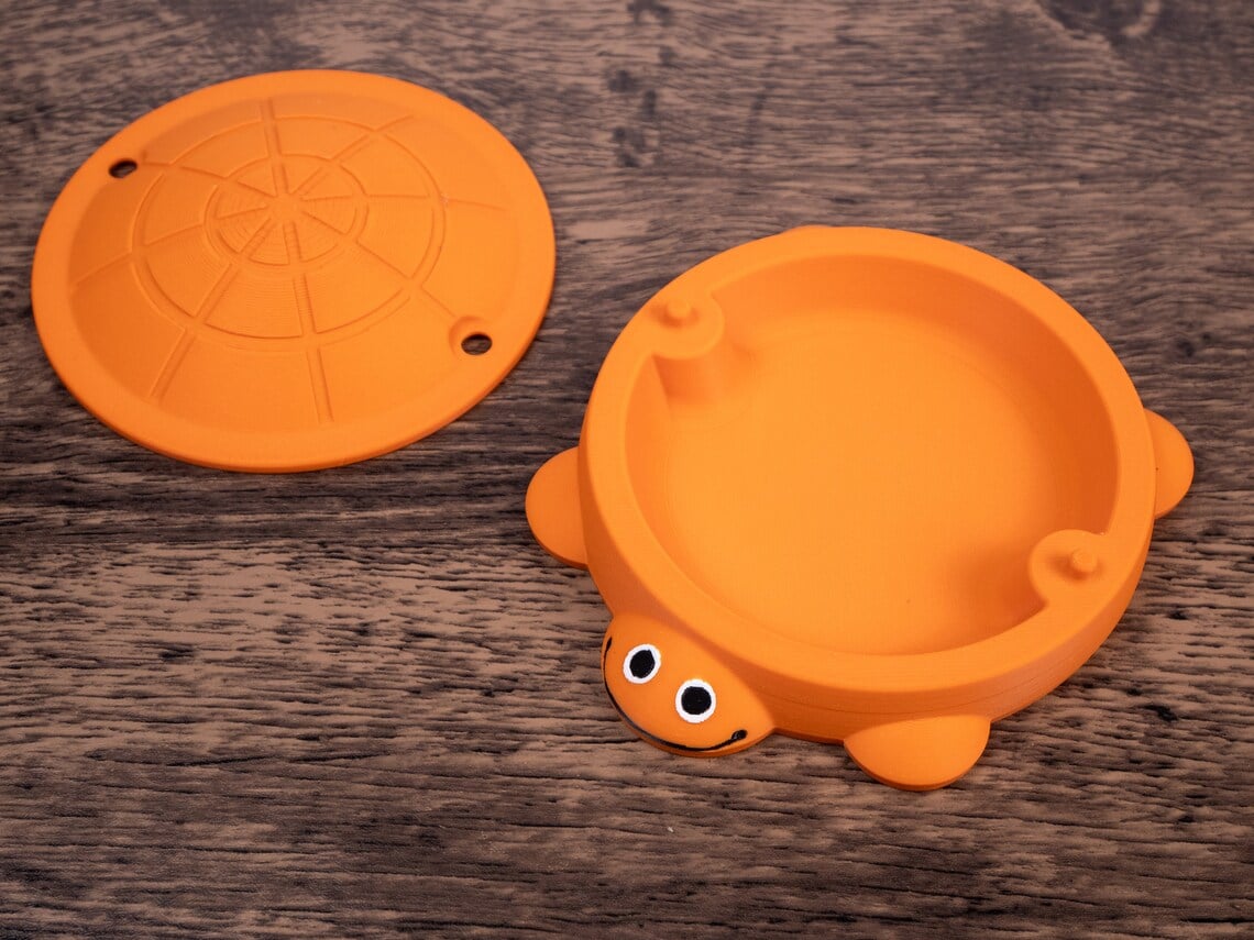 🔥Last Day: 49% OFF!🐢Mini Turtle Sandbox Desk Toy(No toys)