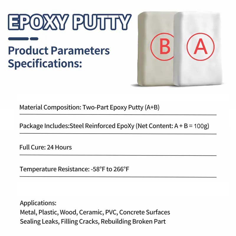 💥SAVE 50% NOW🏠Tiworld® Steel Reinforced Epoxy Repair Putty — Universal Glue for Metal, Wood, Plastic