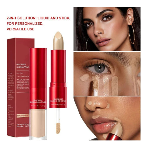 Last Day: Buy 1 Get 1 FREE - Flawless 2-in-1 Foundation Stick