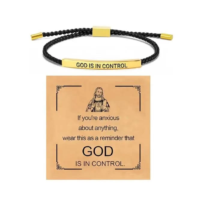 ✨Last Day 49% OFF🕊️"Faith Anchored" Prayer Bracelet - 🙏God is in Control