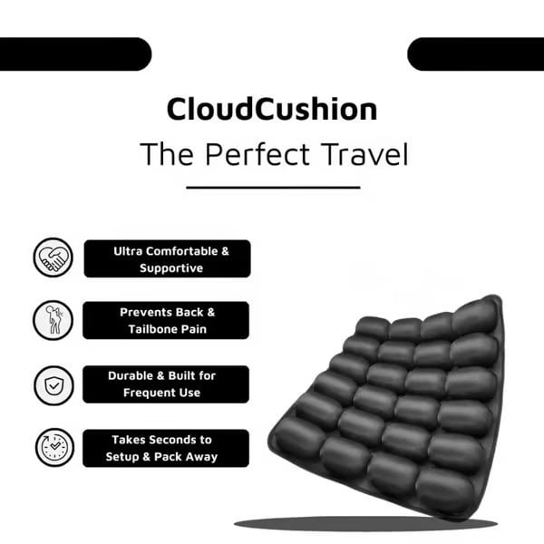 🔥LAST DAY 49% OFF - ☁Travel Ease Cloud Comfort Cushion