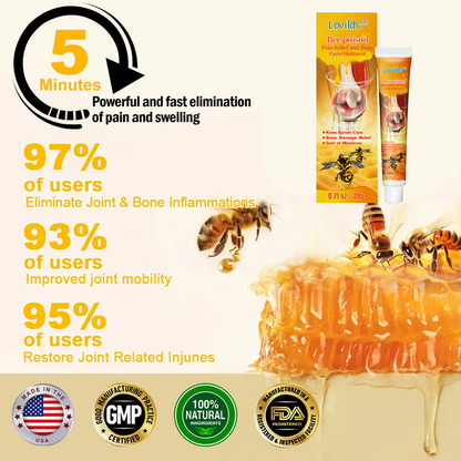 ✨[Official Brand Store] Bee poison Pain Relief and Bone Care Ointment