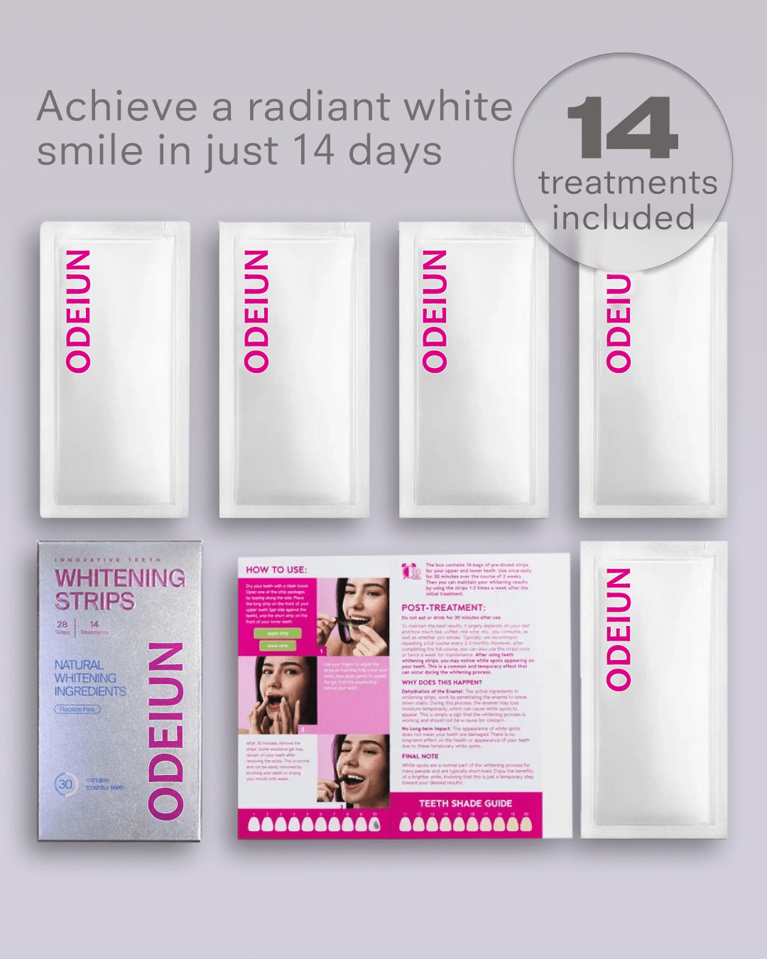 ODEIUN™ Green Whitening Strips