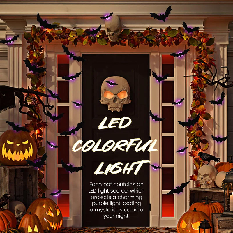 🦇LED Glowing Bat Group
