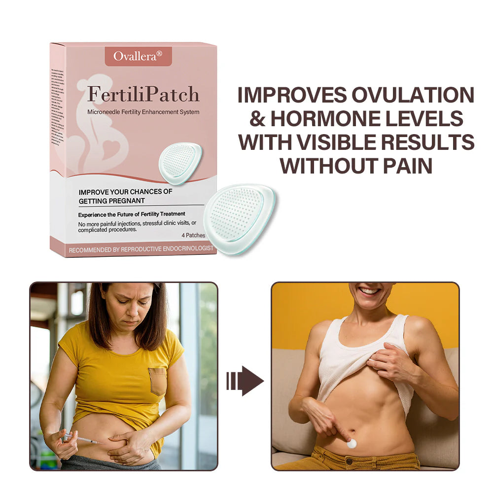 ✨[Official Brand Store] FertiliPatch Painless Microneedle Boost for Natural Fertility