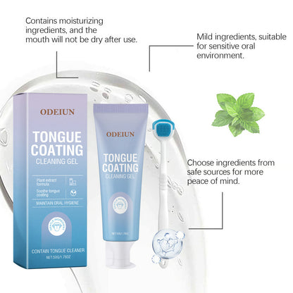 ✨Tongue Cleaning Gel Bundle With Brush