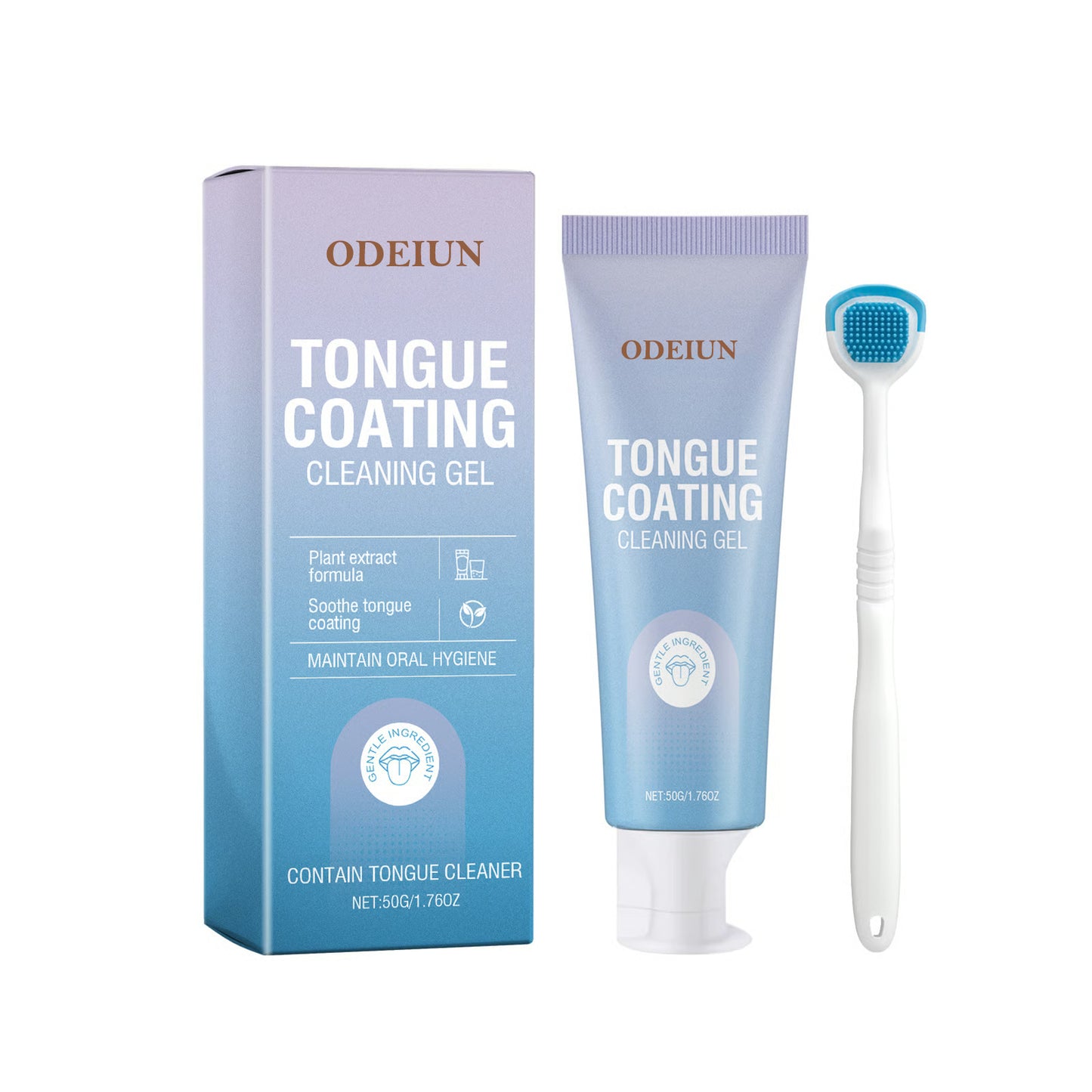 ✨Tongue Cleaning Gel Bundle With Brush