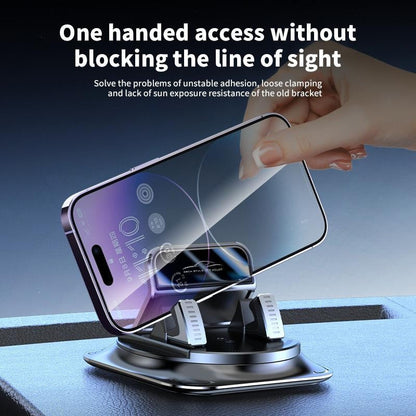 360° Rotating Car Phone Holder – Dashboard Mount for iPhone & Android