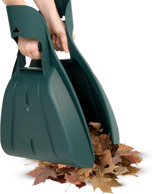Leaf Scoops - Lightweight, Durable Grabber Tool for Scooping Up Leaves, Spreading Mulch, Gardening