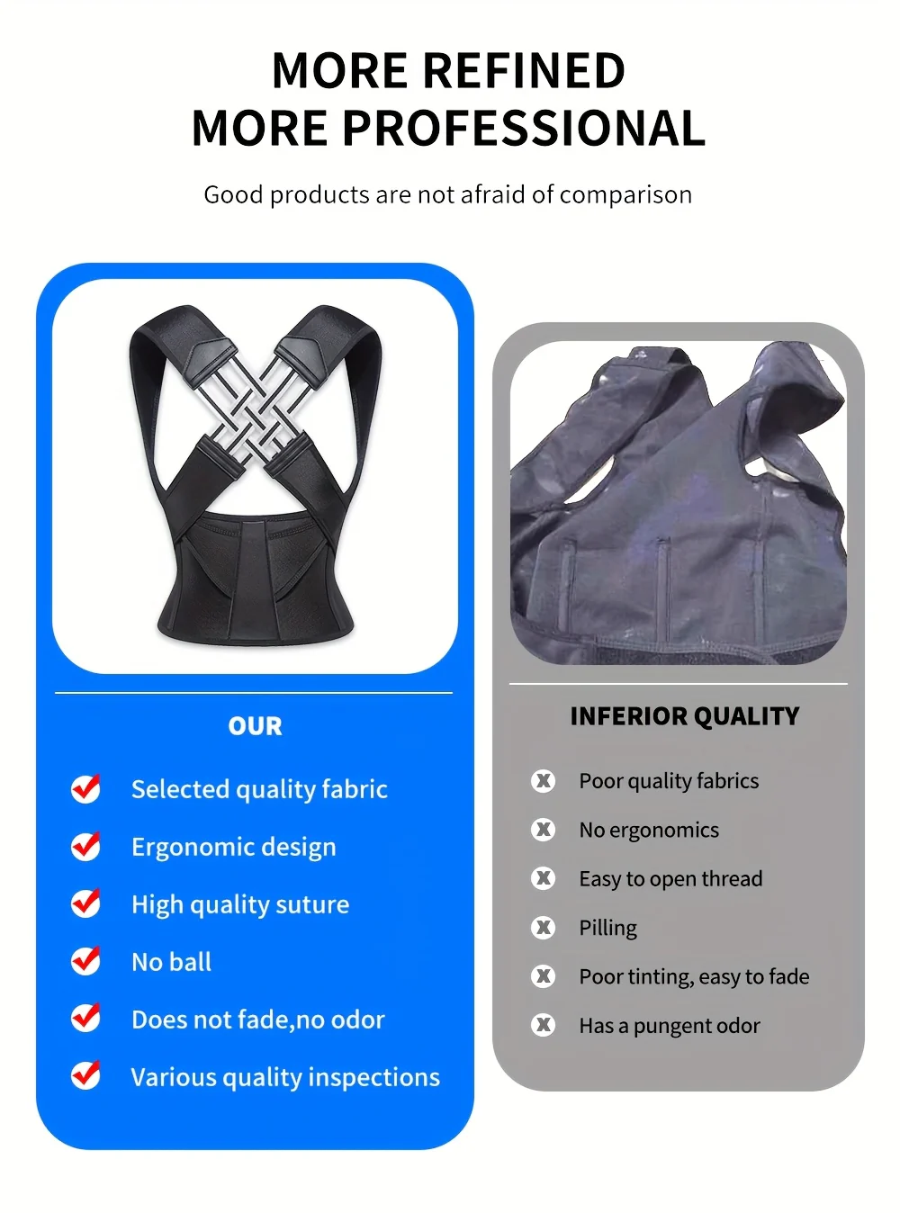 🔥Adjustable Back and Shoulder Posture Corrector👩‍💻