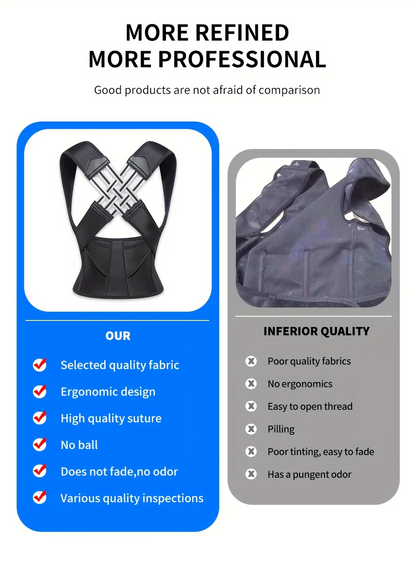 🔥Adjustable Back and Shoulder Posture Corrector👩‍💻