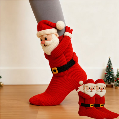 🎅🔥Christmas Winter Sale 49% OFF – Cozy 3D Knit Animal Socks, Cute & Comfy for You or a Lovely Gift 💝
