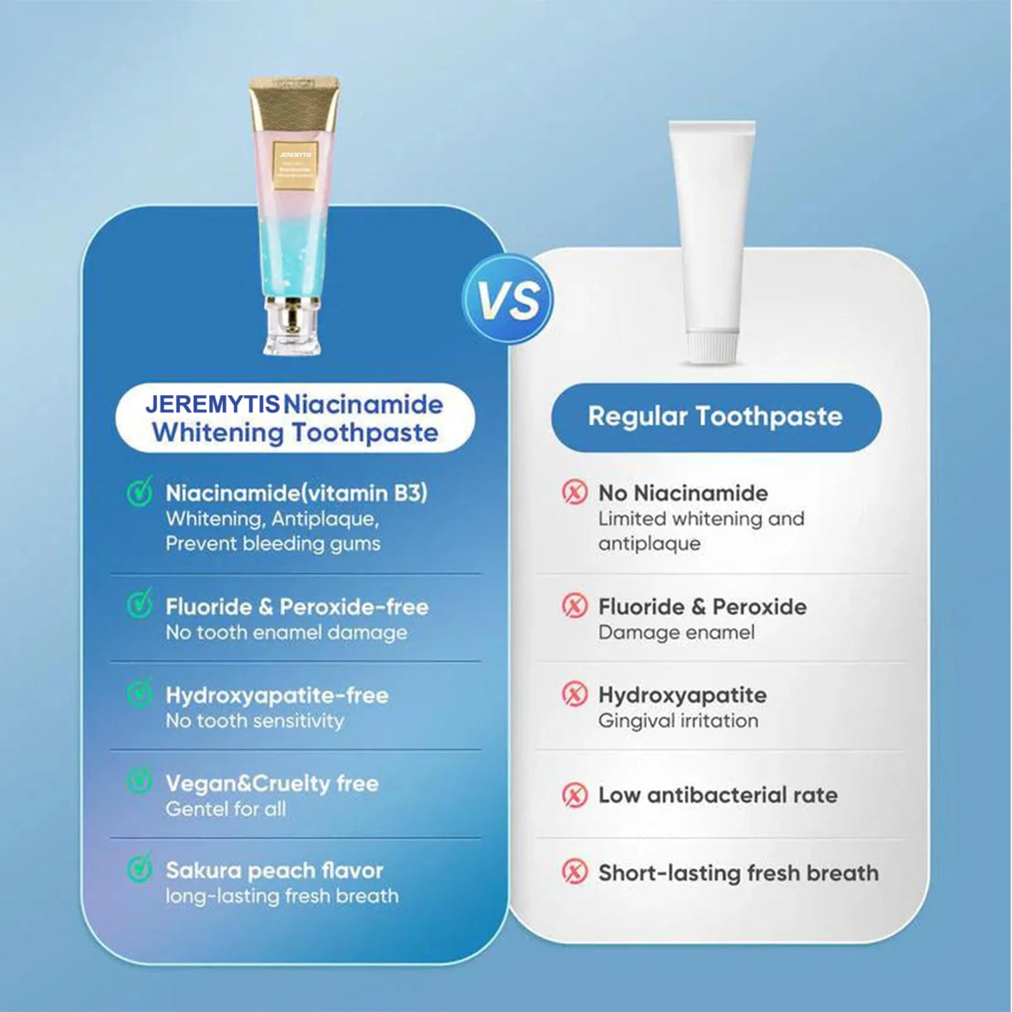 🔥Final Day: 60% OFF Nicotinamide Whitening Toothpaste