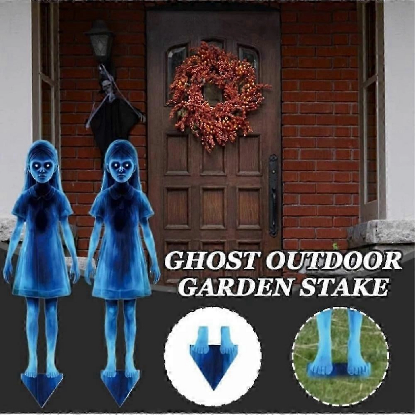 🔥 Last Day 50% OFF 🔥 👻Girl Ghost Courtyard Decoration for Halloween👻 - Hallowora