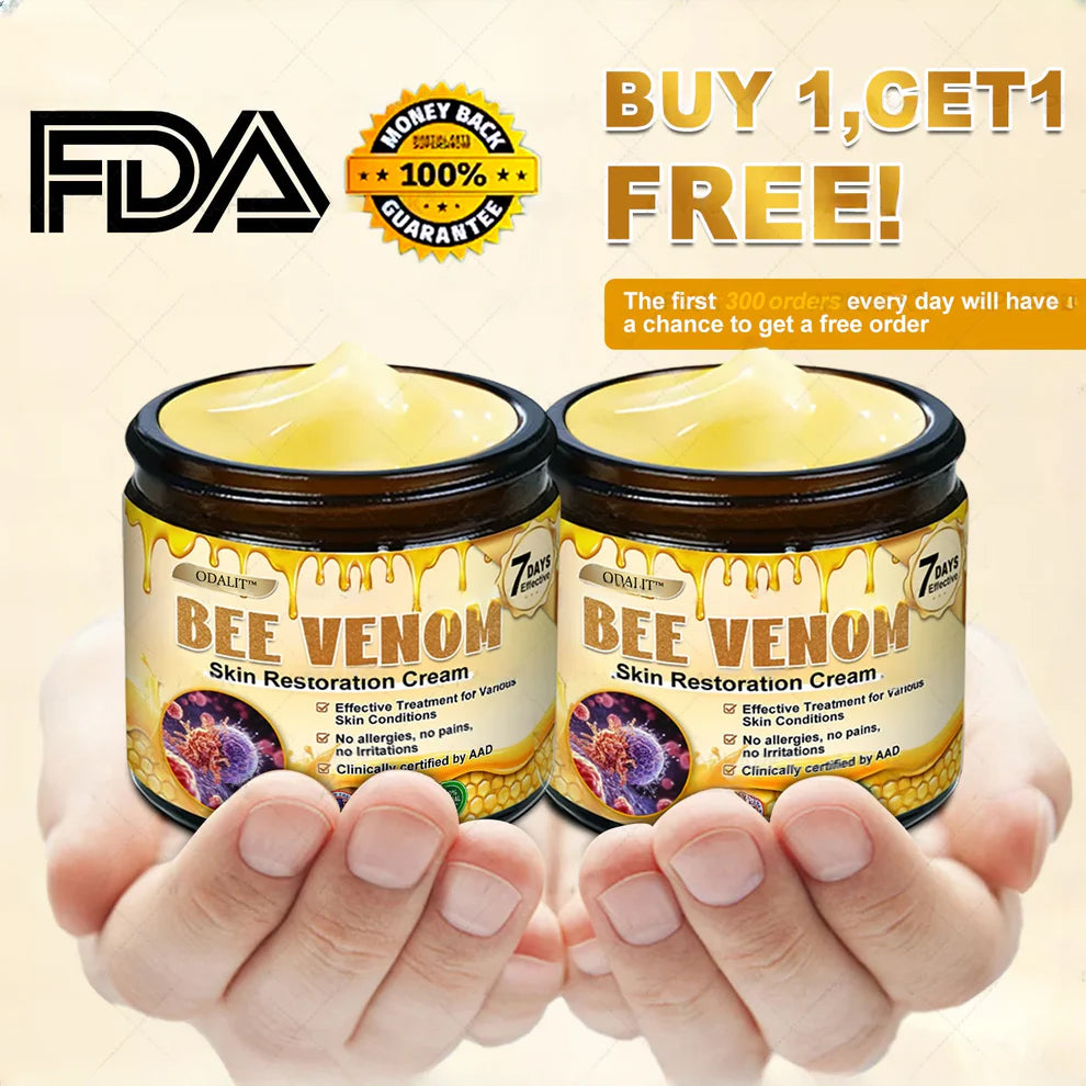 FDA Approved: ODALIT® Bee Venom Skin Restoration Cream — 🔥Limited Time 70% OFF🔥