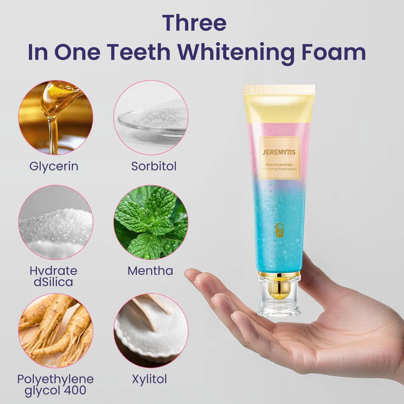 🔥Final Day: 60% OFF Nicotinamide Whitening Toothpaste