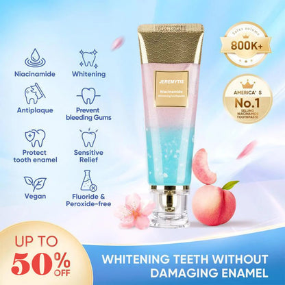 🔥Final Day: 60% OFF Nicotinamide Whitening Toothpaste