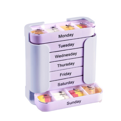 🔥Hot Sale👍🏻7 Days 28 Compartments Pill Organizer