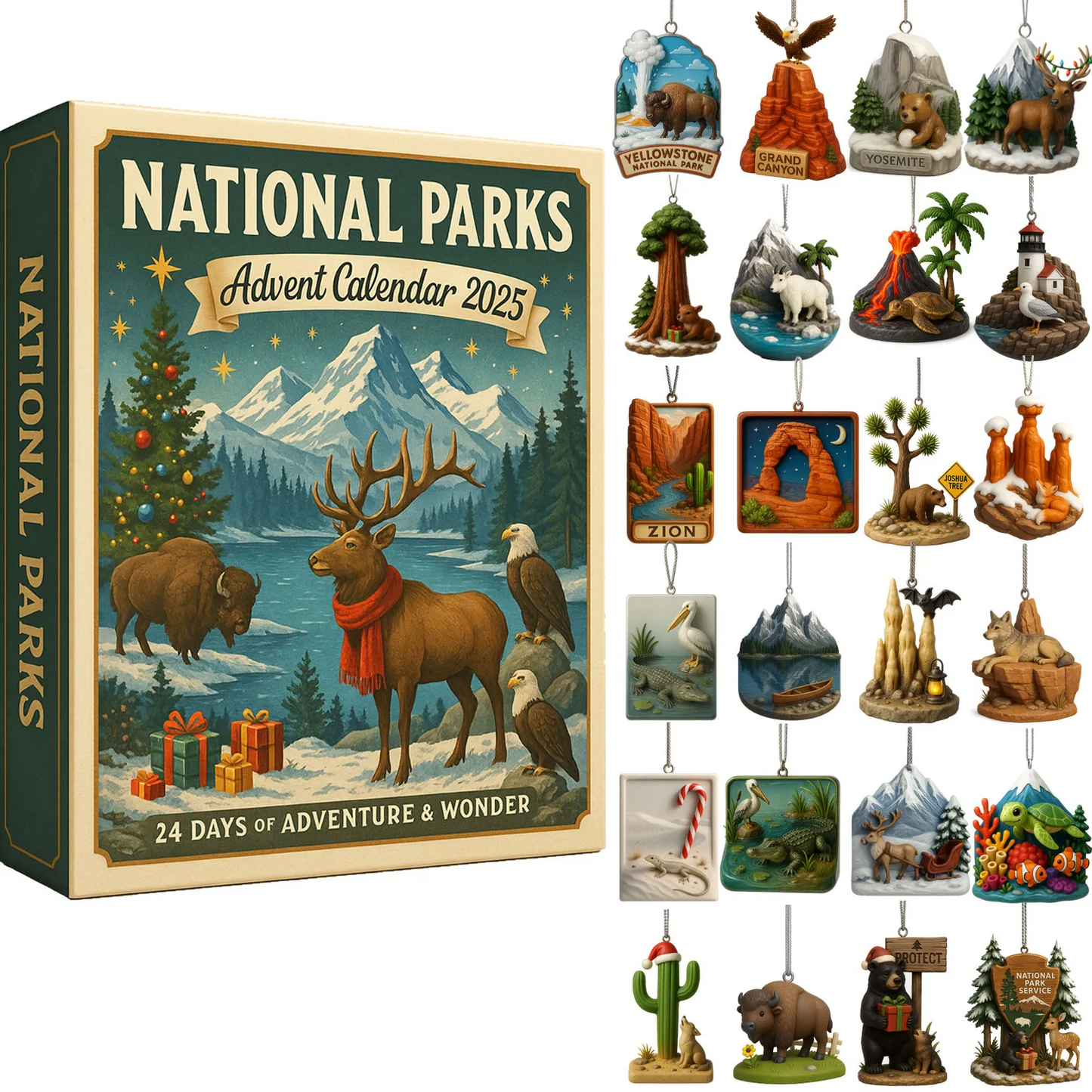 National Parks Advent Calendar 2025(✨Same as in the picture)