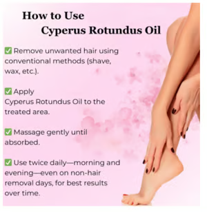 ⏰Limited-Time Offer - Get a Free Manual Razor🎁| Cyperus Rotundus Oil